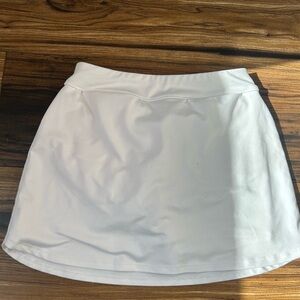 White Athletic Skirt